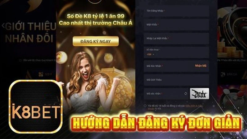 đăng ký k8bet